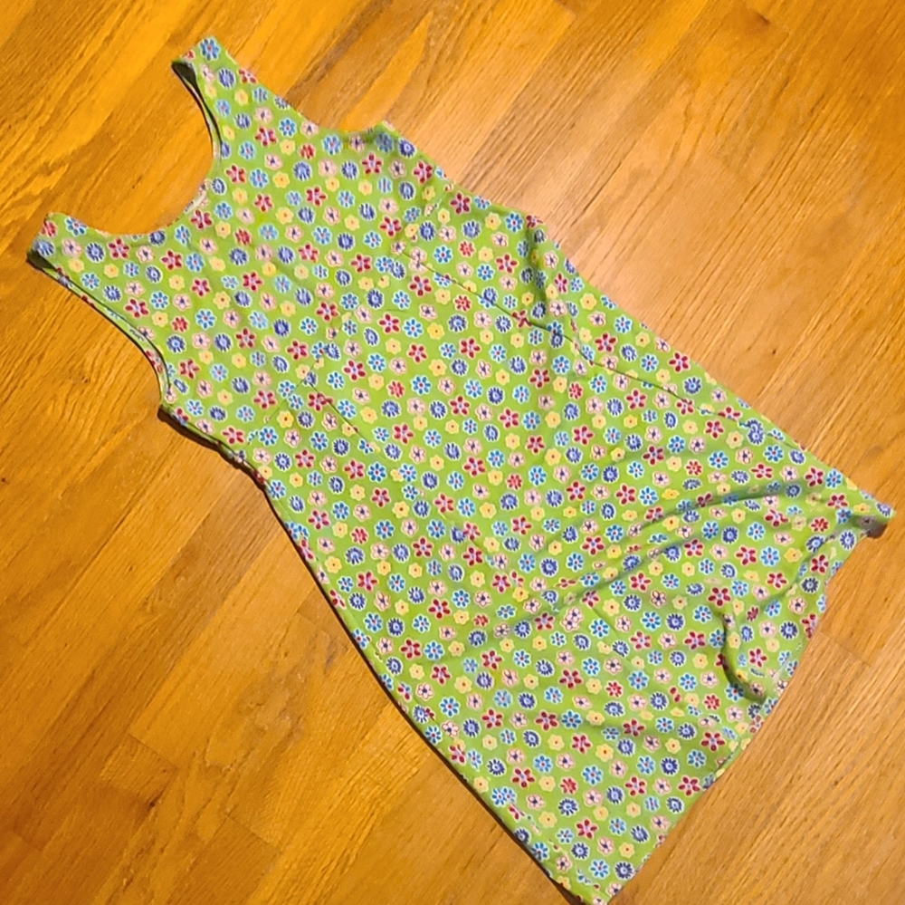 The Children's Place Green Floral Dress